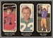 1972 O-Pee-Chee Stickers Johnny Musso, Ron Lancaster, Don Jonas