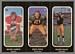 1972 O-Pee-Chee Stickers Wayne Harris, Greg Pipes, Chuck Ealey