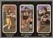 1972 O-Pee-Chee Stickers Dick Dupuis, Bill Danychuk, Marshall Shirk