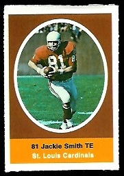 Ernie McMillan 1972 Sunoco Stamps football card