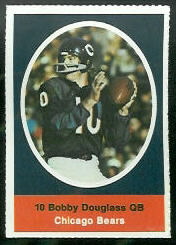 Bobby Douglass 1972 Sunoco Stamps football card Bobby Douglass 1972 Sunoco Stamps football card