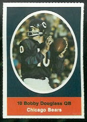 Bobby Douglass 1972 Sunoco Stamps football card