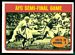 1972 Topps AFC Semi-Final Game