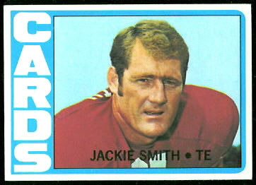 Jackie Smith 1972 Topps football card