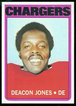 Deacon Jones 1972 Topps football card