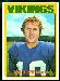 1972 Topps Fran Tarkenton