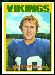 1972 Topps Fran Tarkenton