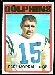 1972 Topps Earl Morrall