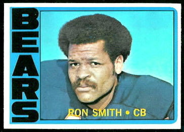 Ron Smith 1972 Topps football card