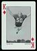 1973 Alabama Playing Cards Wayne Hall