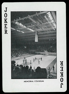 Memorial Coliseum 1973 Alabama Playing Cards football card Memorial Coliseum 1973 Alabama Playing Cards football card