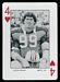1973 Auburn Playing Cards Liston Eddins
