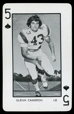 1973 Florida Playing Cards #5S: Glenn Cameron