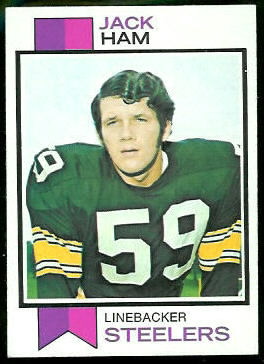 Jack Ham 1973 Topps football card Jack Ham 1973 Topps football card