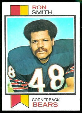 Ron Smith 1973 Topps football card