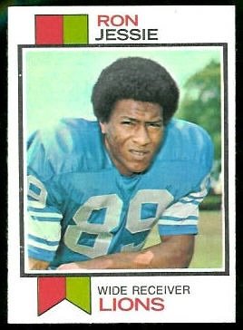 Ron Jessie 1973 Topps football card