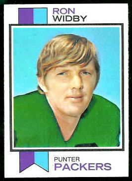 Ron Widby 1973 Topps football card