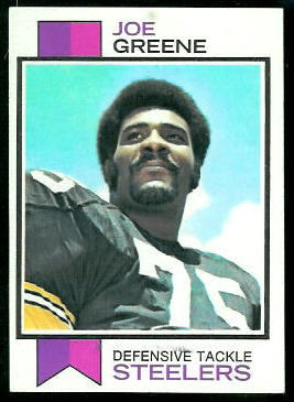 Joe Greene 1973 Topps football card