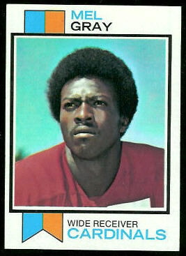 Mel Gray 1973 Topps football card