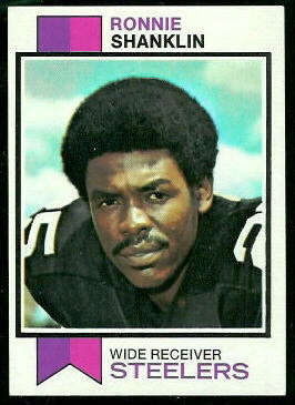 Ron Shanklin 1973 Topps football card