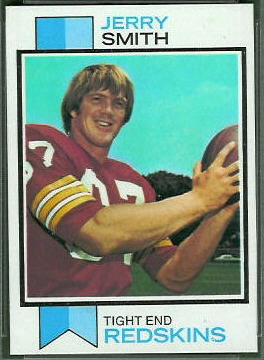 Jerry Smith 1973 Topps football card