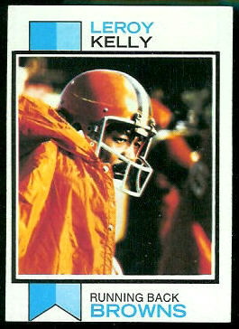 Leroy Kelly 1973 Topps football card