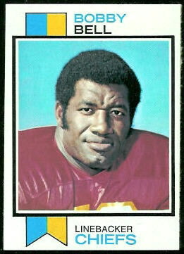 Bobby Bell 1973 Topps football card