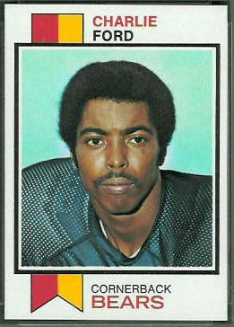 Charlie Ford 1973 Topps football card