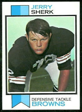 Jerry Sherk 1973 Topps football card