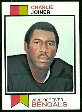 Charlie Joiner 1973 Topps football card