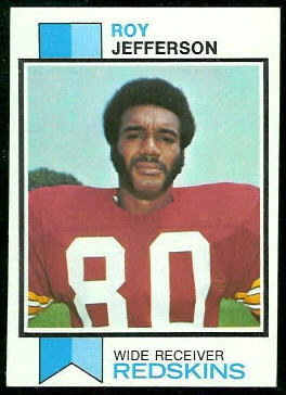 Roy Jefferson 1973 Topps football card