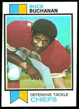 Buck Buchanan 1973 Topps football card Buck Buchanan 1973 Topps football card