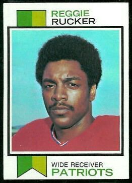 Reggie Rucker 1973 Topps football card