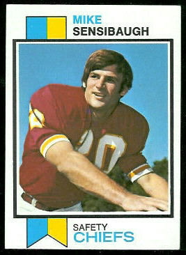 Mike Sensibaugh 1973 Topps football card