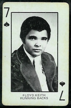 Floyd Keith 1974 Colorado Playing Cards football card