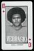 1974 Nebraska Playing Cards Ardell Johnson