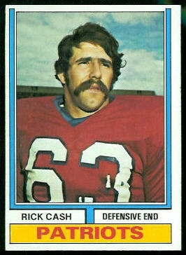 Rick Cash 1974 Topps football card Rick Cash 1974 Topps football card