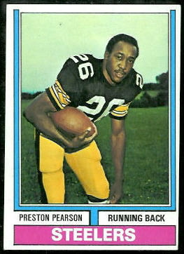 Preston Pearson 1974 Topps football card