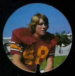 Doug Hogan 1974 USC Discs football card