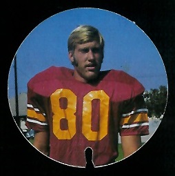 Mike Howell 1974 USC Discs football card