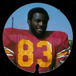 Richard Wood 1974 USC Discs football card