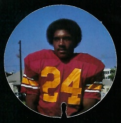 Marvin Cobb 1974 USC Discs football card