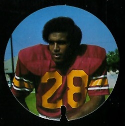 Anthony Davis 1974 USC Discs football card Anthony Davis 1974 USC Discs football card