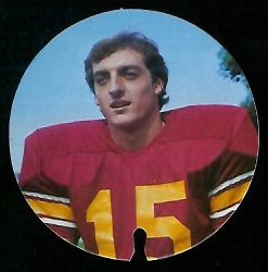 Dave Farmer 1974 USC Discs football card