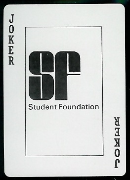 Student Foundation Logo 1974 West Virginia Playing Cards football card
