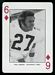 1974 West Virginia Playing Cards Paul Jordan