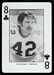 1974 West Virginia Playing Cards Steve Dunlap