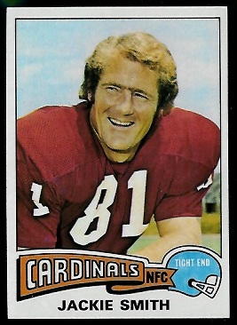 Jackie Smith 1975 Topps football card