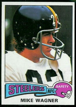 Mike Wagner 1975 Topps football card