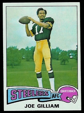 Joe Gilliam 1975 Topps football card